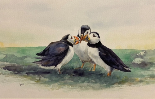 Puffin stories (Sold)
